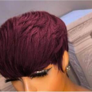 Rich Burgundy Women's Hair Wig